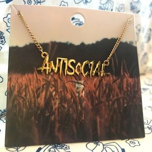 Antisocial Necklace